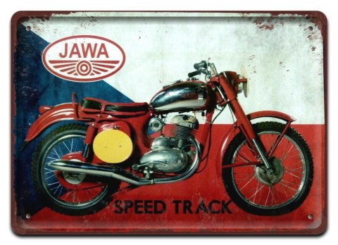 JAWA PLAKAT METALOWY SZYLD OBRAZEK RETRO #20137