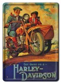 HARLEY METALOWY SZYLD PLAKAT OBRAZEK RETRO #02233