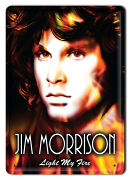 JIM MORRISON METALOWY SZYLD PLAKAT RETRO #00049