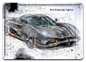 AGERA PLAKAT METALOWY SZYLD OBRAZEK RETRO #21285