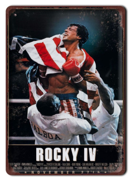 ROCKY PLAKAT METALOWY SZYLD OBRAZEK RETRO #20459