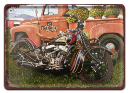 HARLEY PLAKAT METALOWY SZYLD OBRAZEK RETRO #20551