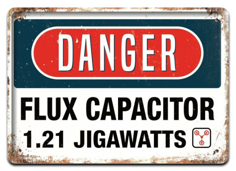 DANGER PLAKAT METALOWY SZYLD OBRAZEK RETRO #20718