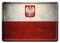 POLSKA PLAKAT METALOWY SZYLD OBRAZEK RETRO #21215