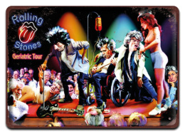 ROLLING STONES PLAKAT METALOWY SZYLD RETRO #21224