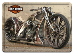 HARLEY PLAKAT METALOWY SZYLD OBRAZEK RETRO #21238