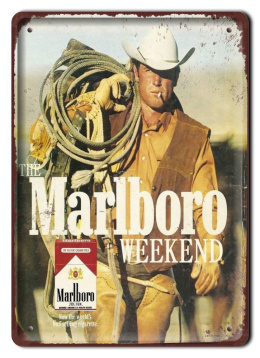 MARLBORO PLAKAT METALOWY SZYLD OBRAZEK RETRO #12732