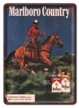 MARLBORO PLAKAT METALOWY SZYLD OBRAZEK RETRO #12737