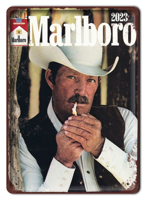 MARLBORO PLAKAT METALOWY SZYLD OBRAZEK RETRO #12741