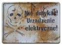 PRL BHP PLAKAT METALOWY OBRAZEK #12648