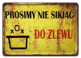 PRL PLAKAT METALOWY SZYLD OBRAZEK #12945