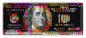 100 DOLAR PLAKAT METALOWY OBRAZEK #13848