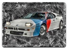 BMW AUTO PLAKAT METALOWY OBRAZEK #13976