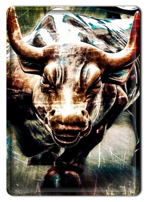 Wall Street PLAKAT METALOWY OBRAZEK #13957