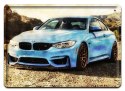 BMW AUTO PLAKAT METALOWY OBRAZEK #14073