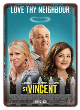 ST VINCENT SZYLD Plakat filmowy-metal #15179