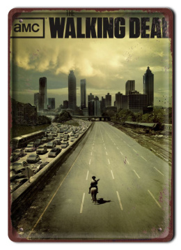 WALKING DEAD SZYLD Plakat filmowy-metal #15181