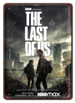 THE LAST OF US Plakat filmowy-metalowy #15193