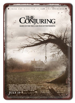 THE CONJURING Plakat filmowy-metalowy #15194