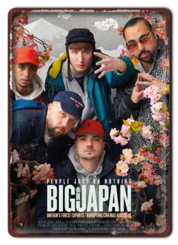 BIG IN JAPAN Szyld Plakat filmowy-metalowy #15199