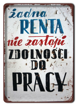 PRL SZYLD PLAKAT METALOWY OBRAZEK #09056