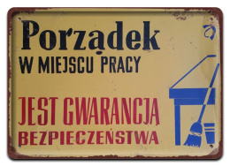 PRL SZYLD PLAKAT METALOWY OBRAZEK #09055