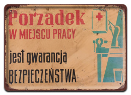 PRL SZYLD PLAKAT METALOWY OBRAZEK #12638