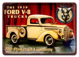 FORD GARAŻ PLAKAT METALOWY SZYLD OBRAZEK #17737