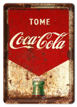 COCA COLA METALOWY SZYLD PLAKAT RETRO #04878