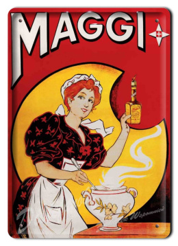 MAGGI METALOWY SZYLD PLAKAT OBRAZEK RETRO #02038