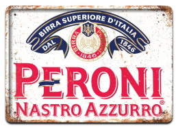 PERONI PLAKAT METALOWY SZYLD RETRO #07343