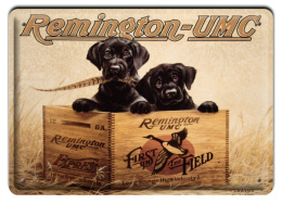 REMINGTON-UMC METALOWY SZYLD PLAKAT RETRO #00735