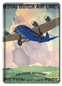 AIR LINES METALOWY SZYLD PLAKAT VINTAGE #02060