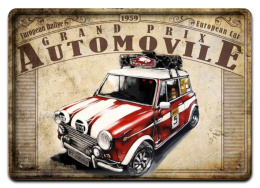 GRAND PRIX METALOWY SZYLD PLAKAT VINTAGE #02456