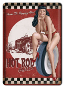 HOT ROD PLAKAT METALOWY SZYLD RETRO #08082