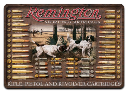 REMINGTON METALOWY SZYLD PLAKAT RETRO #00878