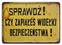 PRL METALOWY PLAKAT RETRO OBRAZEK SZYLD BLACHA VINTAGE #18854